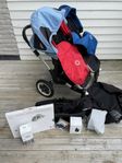 Bugaboo Donkey Duo syskovagn med många tillbehör 