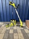 Ryobi trimmer och skruvdragare