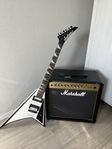 Jackson js32T Rhoads+Marshall MG50FX