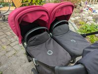 Bugaboo Donkey Duo 2 Syskon/Tvillingvagn med Tillbehör