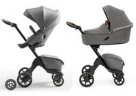 Stokke Xplory X Duovagn, Modern Grey+ liggdel & tillbehör