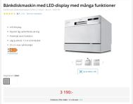 Andersson diskmaskin DHW 2.0