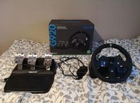 Logitech G920 ratt och pedaler