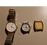 3 st klockor - Pulsar, Orient & Tissot