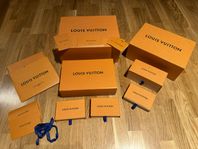 Louis Vuitton Box, Kartonger, Påsar andra märken. 