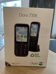 DORO 731X mobiltelefon Graphite