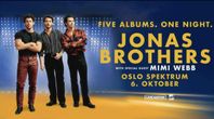 2 st biljetter (sittplats) till Jonas Brothers i Oslo