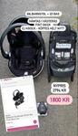 Be safe bilbarnstol + Isofix nyfödd-12 månader