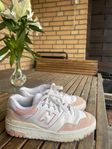 550 NewBalance rosa/vita