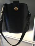 Louis Vuitton Cluny Black Epi Leather Shoulder Bag