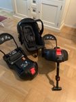 Britax Römer babyskydd + 2st isofixbaser. 