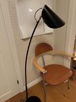 Retro Golvlampa  svängd stomme 