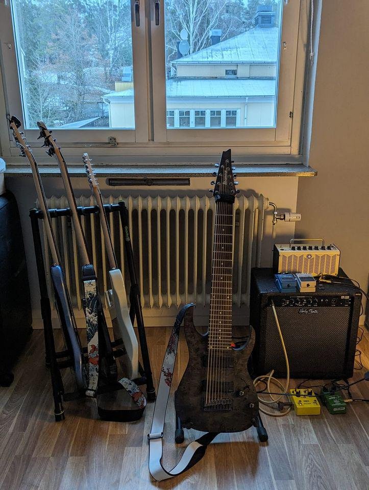 9 strängad Gitarr Ibanez RG9P...