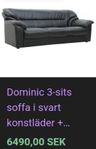 Soffa och tv-bänk