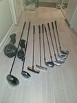 golfklubbor, wedge, putter, driver, fw4