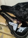 Epiphone EJ-200SCE Black + Gator Jumbo hardcase