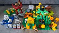 Duplo djurpark vilda djur