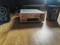 Mini Stereo FM Receiver Denon UDRA-F07 2*40w Phono Ej fjär