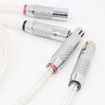 0.5m XLR -vHigh Quality Hi-End 8AG Silver