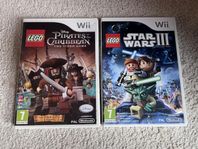 Lego Star Wars & piratens caribien spel till Nintendo Wii 