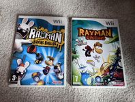 Nintendo Wii Rayman origins & rayman raving rabbids 