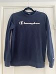 Marinblå sweatshirt från Champion strl 164