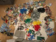 Lego Stort paket Flera fina byggsatser mm