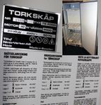 Ej använd  TORKSKÅP  & DRYING CABINET 