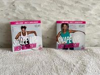 ”SHAPE UP MED BLOSSOM” x 2, volym 1 & 2, i nyskick!