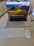 MacBook Pro 16 2021, M1 Max 32gb, Battericykler 12 