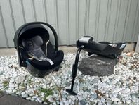 Cybex Aton 5 Babyskydd + Isofix Bas 