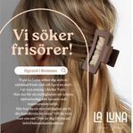 Vi söker frisörer till ny salong i Bromma! 