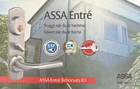 ASSA Entré Behörsats B3 rostfritt stål (Helt Ny)