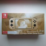 Oöppnat Switch Lite Hyrule Edition+12 månader Switch onlin