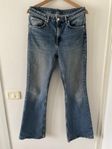 Arket Jeans flared stretch waist 30