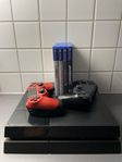 Playstation 4 [2 kontroller + 6 spel + filmer]