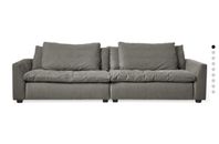 Soffa 3-sits Mio Bellora inkl. fotpall