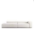 decotique soffa, öppetslut moon white 