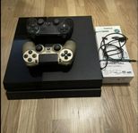 Playstation 4 med 2 kontroller 