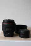 Canon EF 85mm 1.2 ii USM Objektiv 