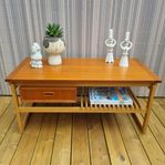 Retro teak soffbord, "Petita", 1960-tal IKEA