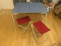 campingbord med stolar camping bord retro 50-tal vintage