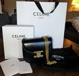 Céline Chain Besace Clea Shiny Calfleather