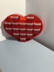 The Really Useful Boxes Inc. Heart shaped shelf, mini boxes