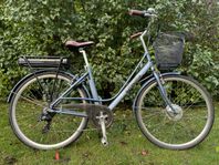 28"s elcykel lifebike med nytt batteri  med 2 års garanti