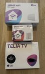 Telia Wifi router och Wifi extender med Tv box