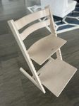 Stokke Tripp Trapp barnstol vitlaserad