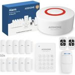 Trådlöst larmsystem, 15-pack WiFi-säkerhetsinbrottssystem