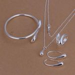 smycke set, silver 925