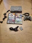 Ps1 paket  inkl 4st spel